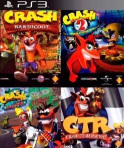 Crash Bandicoot 4 en 1 PS3